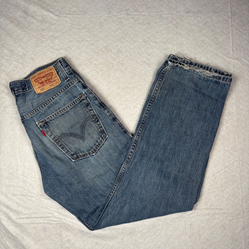 Vintage Levi's 559 Relaxed Straight Jeans – Size 30x30